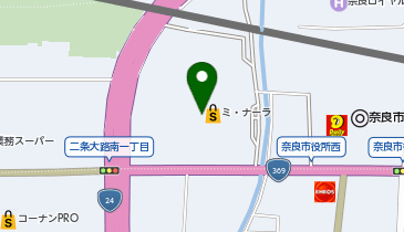 ナフコツーワンスタイルミ・ナーラ店の地図画像