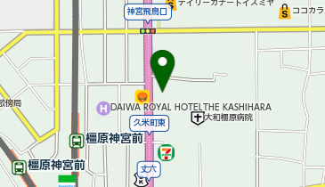 三洋堂書店橿原神宮店の地図画像