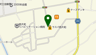 BOOKSえみたすラスパ西大和店の地図画像