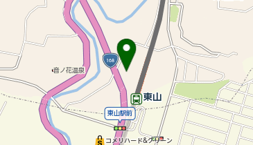 ブックオフ奈良東山店の地図画像