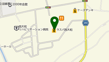 Luck Rackラスパ西大和店の地図画像