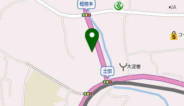 ダイソー吉野大淀店の地図画像
