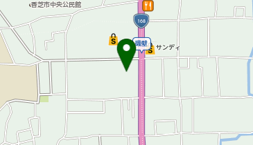 ダイソー香芝店の地図画像