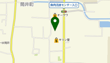 ダイソーオークワ大和郡山筒井北店の地図画像