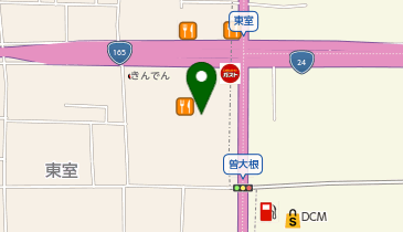 ダイソー大和新庄店の地図画像