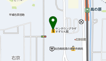 ダイソー奈良サンタウンすずらん館店の地図画像