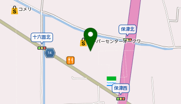 ダイソースーパーセンターオークワ田原本店の地図画像