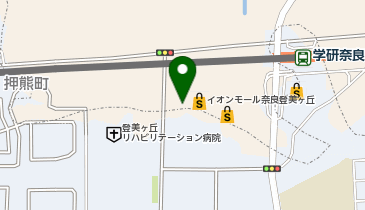 ダイソーイオンモール奈良登美ヶ丘店の地図画像