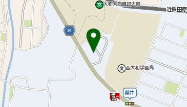 ダイソー奈良西大和店の地図画像