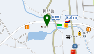 ダイソードラッグユタカ押熊店の地図画像