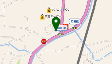 auショップ生駒南の地図画像