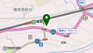 auショップ榛原駅前の地図画像