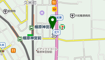 auショップ橿原神宮前の地図画像