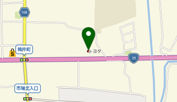 奈良トヨタ郡山店の地図画像