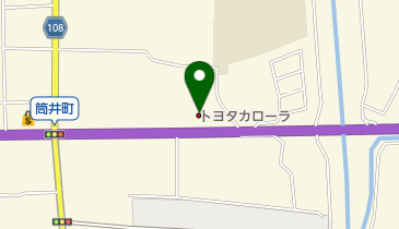 トヨタカローラ奈良郡山店の地図画像