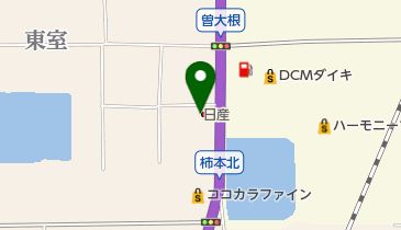 奈良日産高田店の地図画像