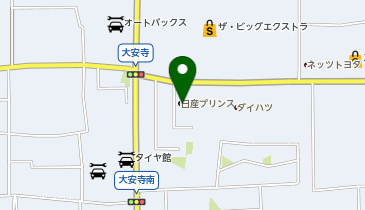 日産プリンス奈良法人営業部の地図画像