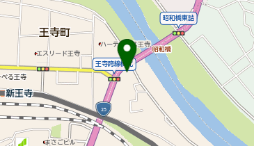 日産サティオ奈良王寺支店の地図画像