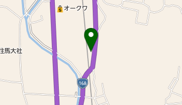 ぱわあくらふと生駒の地図画像