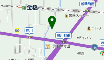 Honda Cars南近畿奈良橿原曲川店の地図画像