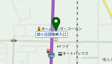 Honda Cars奈良中央香芝店の地図画像