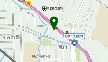 マツダオートザム葛城の地図画像