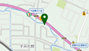 マツダオートザム葛城の地図画像