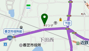 奈良マツダ香芝店の地図画像