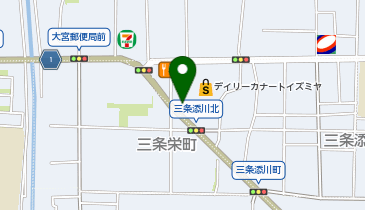 クライスラー奈良の地図画像