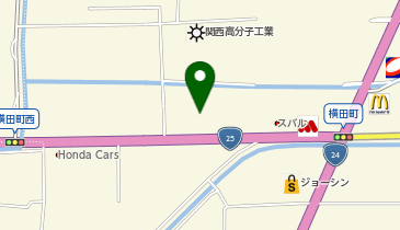 奈良スズキ販売U&rsquo;s STATION奈良郡山の地図画像