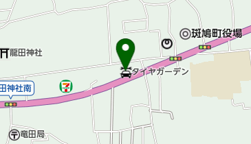 タイヤガーデン大和の地図画像