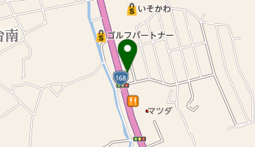 タイヤガーデン生駒の地図画像