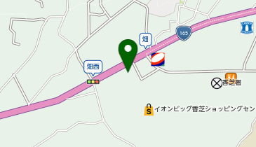 ジェームス香芝店の地図画像