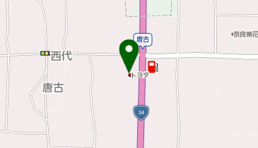 ジェームス田原本店の地図画像