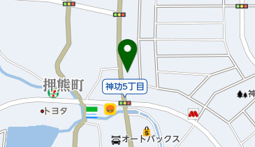 カーコンビニ倶楽部スーパーショップ奈良押熊店の地図画像