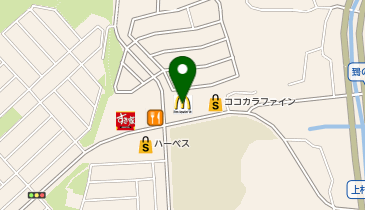 マクドナルド白庭台店の地図画像