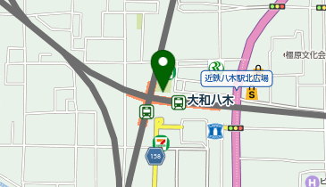 31アイスクリーム大和八木駅店の地図画像