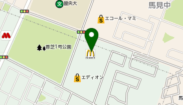 サイゼリヤエコール・マミ店の地図画像