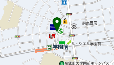 食道園パラディ学園前店の地図画像