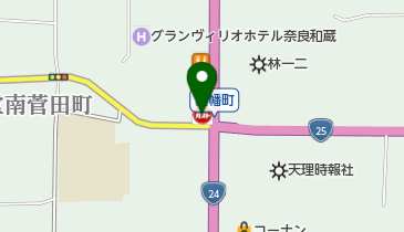 ステーキガスト天理嘉幡店の地図画像