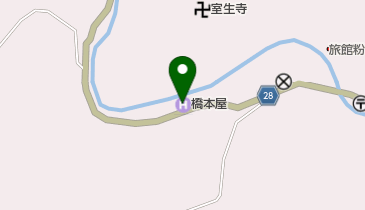 橋本屋の地図画像