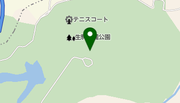 生駒山麓公園ふれあいセンターの地図画像