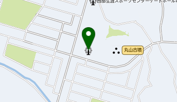 西部生涯スポーツセンターセンターコートの地図画像