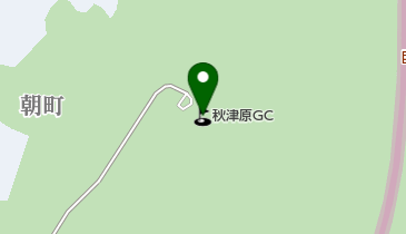 秋津原ゴルフクラブの地図画像