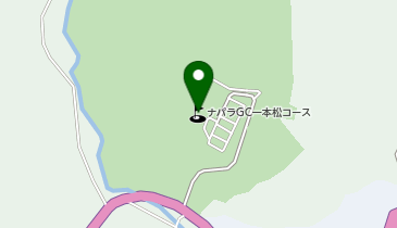 ナパラゴルフクラブ一本松コースの地図画像