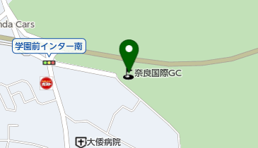 奈良国際ゴルフ倶楽部の地図画像