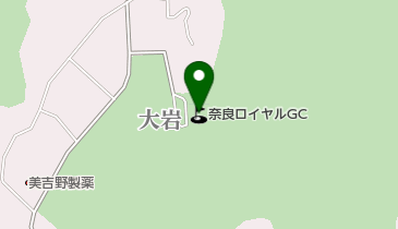 奈良ロイヤルゴルフクラブの地図画像