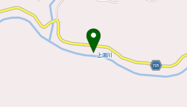 十津川上湯温泉付近の地図画像