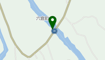 吉野川五條大昭橋付近の地図画像