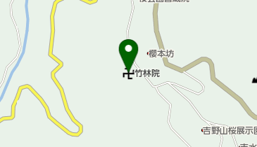 竹林院の地図画像